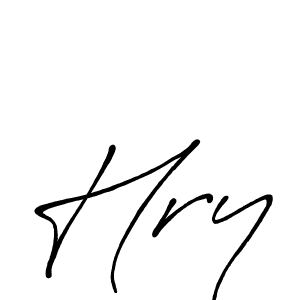 It looks lik you need a new signature style for name Hry. Design unique handwritten (Antro_Vectra_Bolder) signature with our free signature maker in just a few clicks. Hry signature style 7 images and pictures png