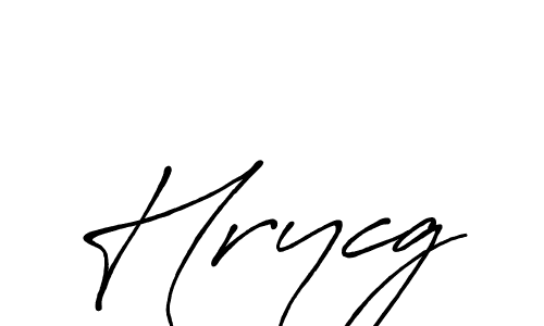 Hrycg stylish signature style. Best Handwritten Sign (Antro_Vectra_Bolder) for my name. Handwritten Signature Collection Ideas for my name Hrycg. Hrycg signature style 7 images and pictures png