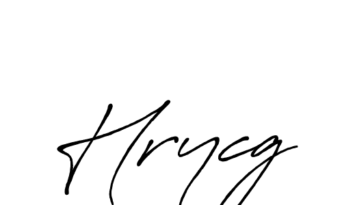 Hrycg stylish signature style. Best Handwritten Sign (Antro_Vectra_Bolder) for my name. Handwritten Signature Collection Ideas for my name Hrycg. Hrycg signature style 7 images and pictures png