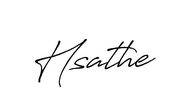 The best way (Antro_Vectra_Bolder) to make a short signature is to pick only two or three words in your name. The name Hsathe include a total of six letters. For converting this name. Hsathe signature style 7 images and pictures png