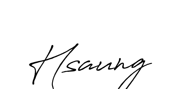 Once you've used our free online signature maker to create your best signature Antro_Vectra_Bolder style, it's time to enjoy all of the benefits that Hsaung name signing documents. Hsaung signature style 7 images and pictures png