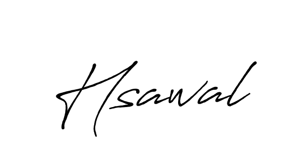 Similarly Antro_Vectra_Bolder is the best handwritten signature design. Signature creator online .You can use it as an online autograph creator for name Hsawal. Hsawal signature style 7 images and pictures png