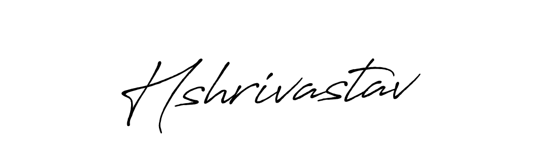 Make a beautiful signature design for name Hshrivastav. Use this online signature maker to create a handwritten signature for free. Hshrivastav signature style 7 images and pictures png