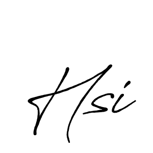 Similarly Antro_Vectra_Bolder is the best handwritten signature design. Signature creator online .You can use it as an online autograph creator for name Hsi. Hsi signature style 7 images and pictures png