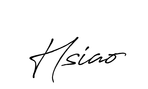 How to make Hsiao signature? Antro_Vectra_Bolder is a professional autograph style. Create handwritten signature for Hsiao name. Hsiao signature style 7 images and pictures png