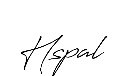 Use a signature maker to create a handwritten signature online. With this signature software, you can design (Antro_Vectra_Bolder) your own signature for name Hspal. Hspal signature style 7 images and pictures png