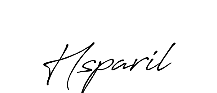 Best and Professional Signature Style for Hsparil. Antro_Vectra_Bolder Best Signature Style Collection. Hsparil signature style 7 images and pictures png
