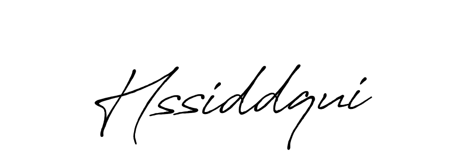 Hssiddqui stylish signature style. Best Handwritten Sign (Antro_Vectra_Bolder) for my name. Handwritten Signature Collection Ideas for my name Hssiddqui. Hssiddqui signature style 7 images and pictures png