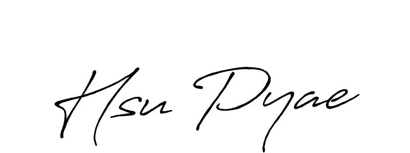 Similarly Antro_Vectra_Bolder is the best handwritten signature design. Signature creator online .You can use it as an online autograph creator for name Hsu Pyae. Hsu Pyae signature style 7 images and pictures png