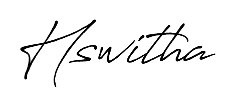 A stylish, flowing autograph style designed for name Hswitha using Antro_Vectra_Bolder typography. Perfect for digital creative projects. Hswitha signature style 7 images and pictures png
