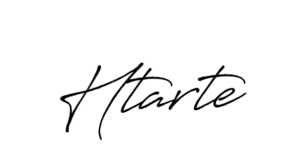 Htarte stylish signature style. Best Handwritten Sign (Antro_Vectra_Bolder) for my name. Handwritten Signature Collection Ideas for my name Htarte. Htarte signature style 7 images and pictures png