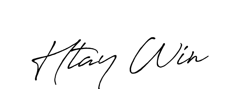 Also You can easily find your signature by using the search form. We will create Htay Win name handwritten signature images for you free of cost using Antro_Vectra_Bolder sign style. Htay Win signature style 7 images and pictures png