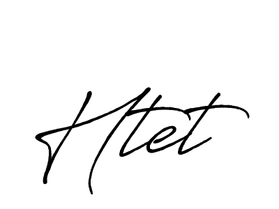 How to Draw Htet signature style? Antro_Vectra_Bolder is a latest design signature styles for name Htet. Htet signature style 7 images and pictures png