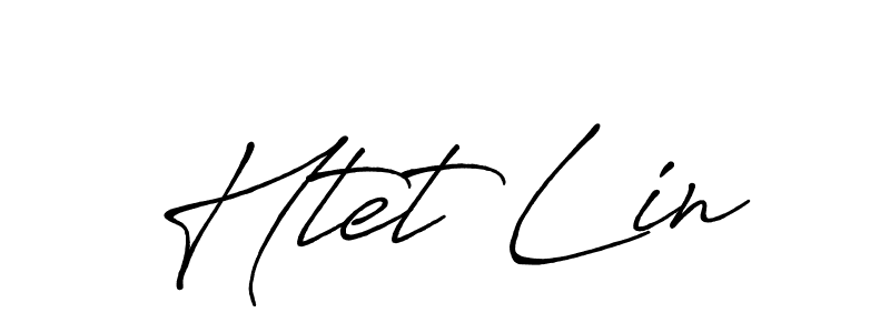 Similarly Antro_Vectra_Bolder is the best handwritten signature design. Signature creator online .You can use it as an online autograph creator for name Htet Lin. Htet Lin signature style 7 images and pictures png