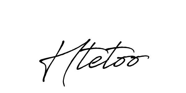 How to Draw Htetoo signature style? Antro_Vectra_Bolder is a latest design signature styles for name Htetoo. Htetoo signature style 7 images and pictures png
