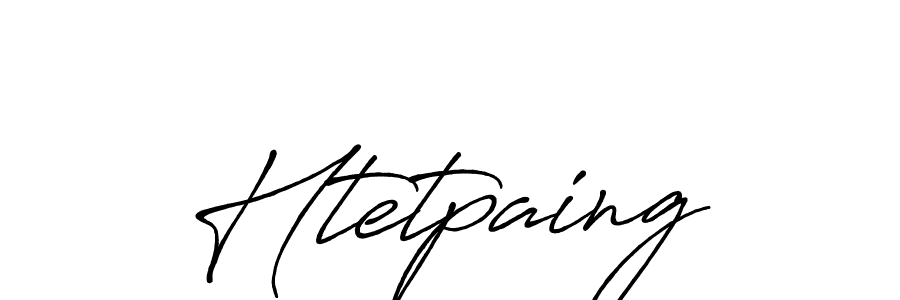 if you are searching for the best signature style for your name Htetpaing. so please give up your signature search. here we have designed multiple signature styles  using Antro_Vectra_Bolder. Htetpaing signature style 7 images and pictures png