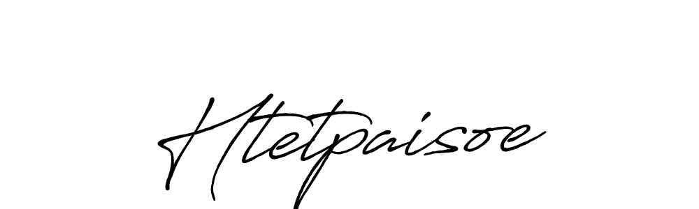 The best way (Antro_Vectra_Bolder) to make a short signature is to pick only two or three words in your name. The name Htetpaisoe include a total of six letters. For converting this name. Htetpaisoe signature style 7 images and pictures png