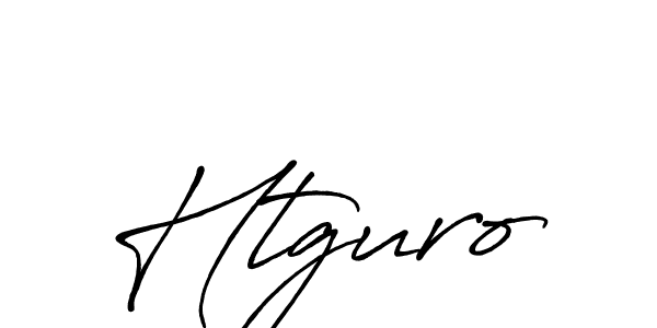 Design your own signature with our free online signature maker. With this signature software, you can create a handwritten (Antro_Vectra_Bolder) signature for name Htguro. Htguro signature style 7 images and pictures png