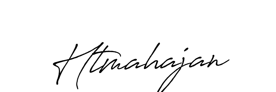 How to make Htmahajan name signature. Use Antro_Vectra_Bolder style for creating short signs online. This is the latest handwritten sign. Htmahajan signature style 7 images and pictures png