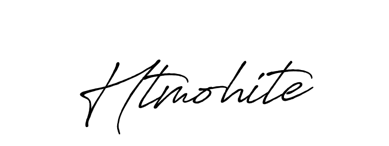 Also we have Htmohite name is the best signature style. Create professional handwritten signature collection using Antro_Vectra_Bolder autograph style. Htmohite signature style 7 images and pictures png