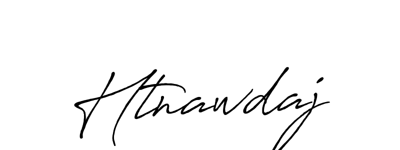 Use a signature maker to create a handwritten signature online. With this signature software, you can design (Antro_Vectra_Bolder) your own signature for name Htnawdaj. Htnawdaj signature style 7 images and pictures png