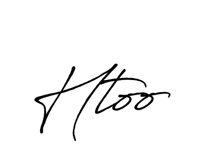 How to Draw Htoo signature style? Antro_Vectra_Bolder is a latest design signature styles for name Htoo. Htoo signature style 7 images and pictures png