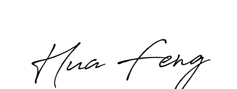 Design your own signature with our free online signature maker. With this signature software, you can create a handwritten (Antro_Vectra_Bolder) signature for name Hua Feng. Hua Feng signature style 7 images and pictures png