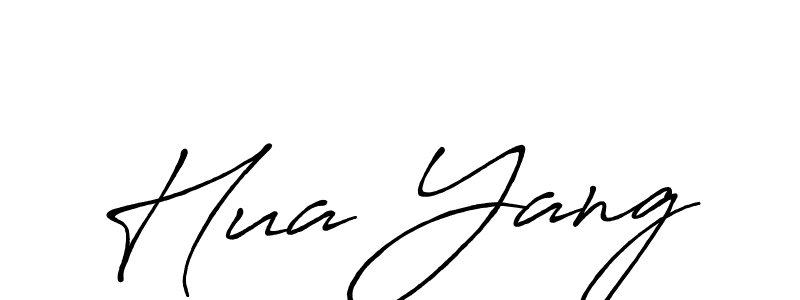 Once you've used our free online signature maker to create your best signature Antro_Vectra_Bolder style, it's time to enjoy all of the benefits that Hua Yang name signing documents. Hua Yang signature style 7 images and pictures png