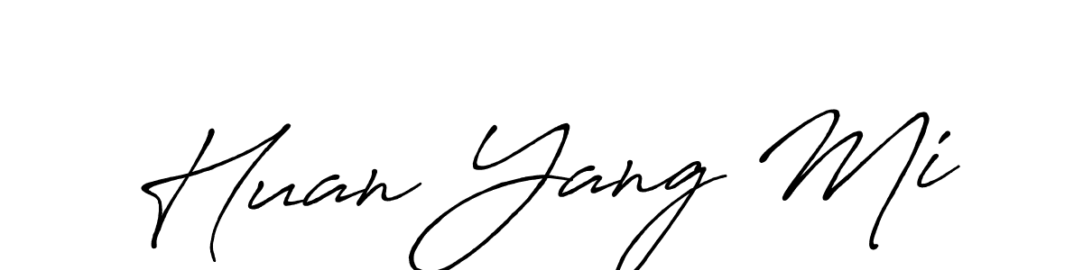 How to Draw Huan Yang Mi signature style? Antro_Vectra_Bolder is a latest design signature styles for name Huan Yang Mi. Huan Yang Mi signature style 7 images and pictures png