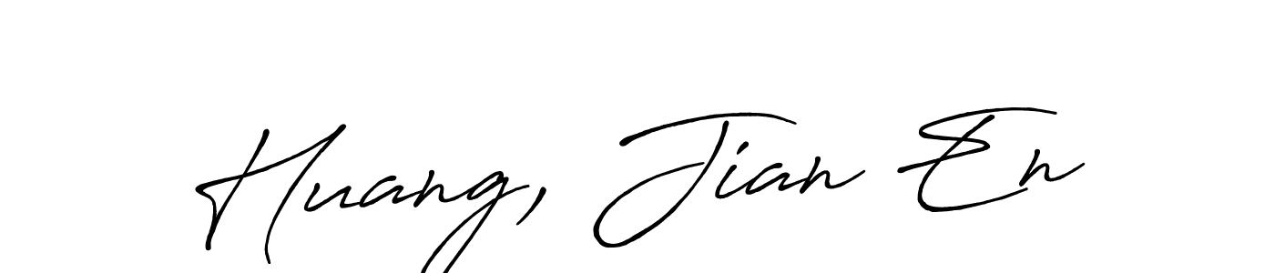 Here are the top 10 professional signature styles for the name Huang, Jian En. These are the best autograph styles you can use for your name. Huang, Jian En signature style 7 images and pictures png