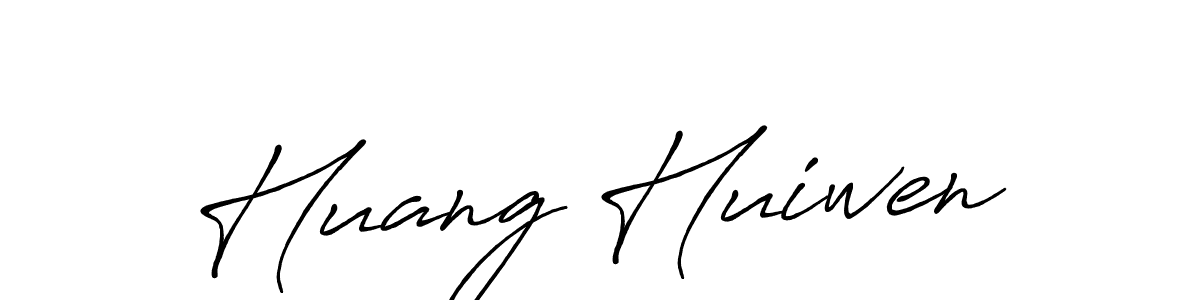 Antro_Vectra_Bolder is a professional signature style that is perfect for those who want to add a touch of class to their signature. It is also a great choice for those who want to make their signature more unique. Get Huang Huiwen name to fancy signature for free. Huang Huiwen signature style 7 images and pictures png