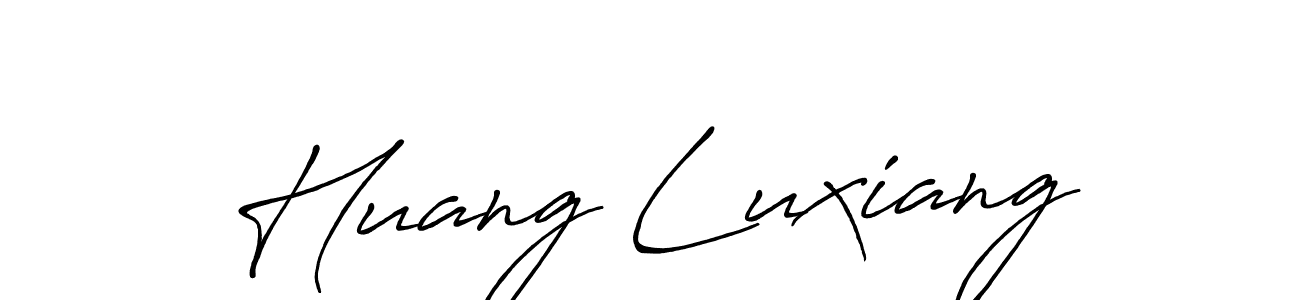 It looks lik you need a new signature style for name Huang Luxiang. Design unique handwritten (Antro_Vectra_Bolder) signature with our free signature maker in just a few clicks. Huang Luxiang signature style 7 images and pictures png