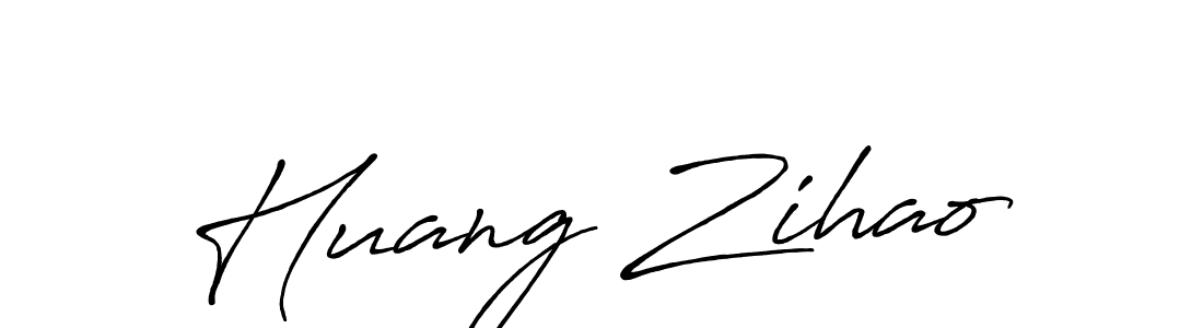 Also we have Huang Zihao name is the best signature style. Create professional handwritten signature collection using Antro_Vectra_Bolder autograph style. Huang Zihao signature style 7 images and pictures png