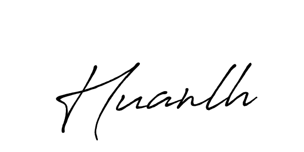 Make a beautiful signature design for name Huanlh. Use this online signature maker to create a handwritten signature for free. Huanlh signature style 7 images and pictures png