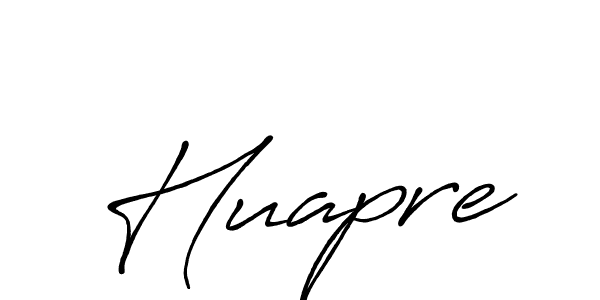 It looks lik you need a new signature style for name Huapre. Design unique handwritten (Antro_Vectra_Bolder) signature with our free signature maker in just a few clicks. Huapre signature style 7 images and pictures png
