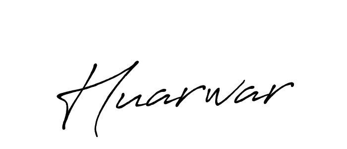 How to make Huarwar signature? Antro_Vectra_Bolder is a professional autograph style. Create handwritten signature for Huarwar name. Huarwar signature style 7 images and pictures png