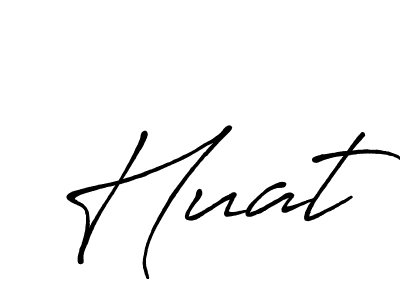 if you are searching for the best signature style for your name Huat. so please give up your signature search. here we have designed multiple signature styles  using Antro_Vectra_Bolder. Huat signature style 7 images and pictures png