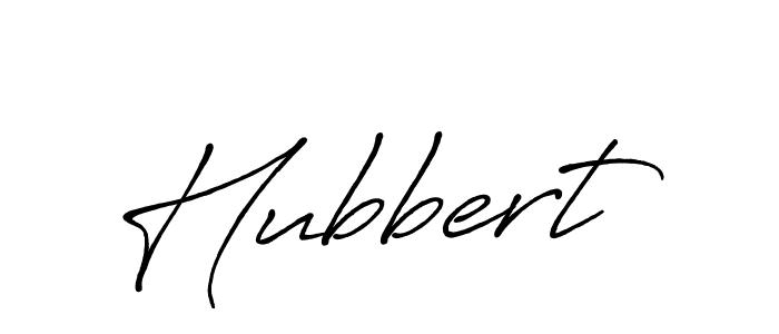 Use a signature maker to create a handwritten signature online. With this signature software, you can design (Antro_Vectra_Bolder) your own signature for name Hubbert. Hubbert signature style 7 images and pictures png