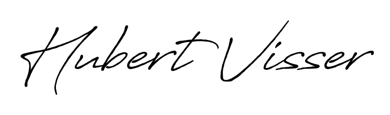 A dynamic signature style for Hubert Visser using Antro_Vectra_Bolder script. Designed to look authentic, handwritten, and professional. Hubert Visser signature style 7 images and pictures png