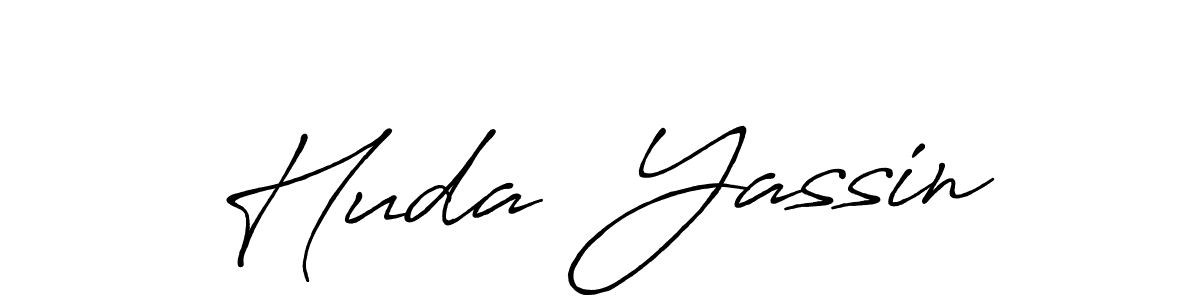 How to make Huda  Yassin signature? Antro_Vectra_Bolder is a professional autograph style. Create handwritten signature for Huda  Yassin name. Huda  Yassin signature style 7 images and pictures png