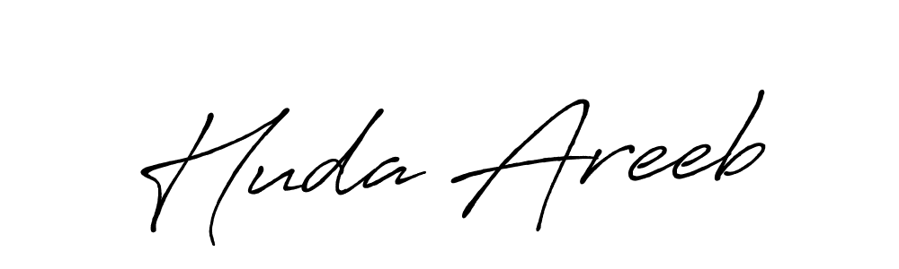 You should practise on your own different ways (Antro_Vectra_Bolder) to write your name (Huda Areeb) in signature. don't let someone else do it for you. Huda Areeb signature style 7 images and pictures png