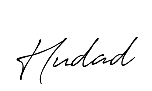 Hudad stylish signature style. Best Handwritten Sign (Antro_Vectra_Bolder) for my name. Handwritten Signature Collection Ideas for my name Hudad. Hudad signature style 7 images and pictures png