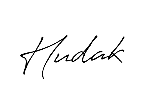 You should practise on your own different ways (Antro_Vectra_Bolder) to write your name (Hudak) in signature. don't let someone else do it for you. Hudak signature style 7 images and pictures png
