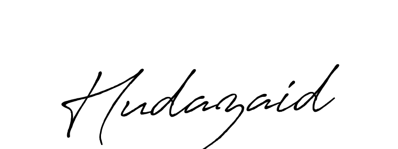 Make a beautiful signature design for name Hudazaid. With this signature (Antro_Vectra_Bolder) style, you can create a handwritten signature for free. Hudazaid signature style 7 images and pictures png