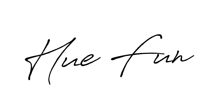 You should practise on your own different ways (Antro_Vectra_Bolder) to write your name (Hue Fun) in signature. don't let someone else do it for you. Hue Fun signature style 7 images and pictures png