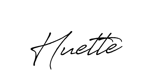 Make a beautiful signature design for name Huette. With this signature (Antro_Vectra_Bolder) style, you can create a handwritten signature for free. Huette signature style 7 images and pictures png