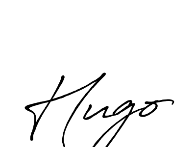 if you are searching for the best signature style for your name Hugo. so please give up your signature search. here we have designed multiple signature styles  using Antro_Vectra_Bolder. Hugo signature style 7 images and pictures png