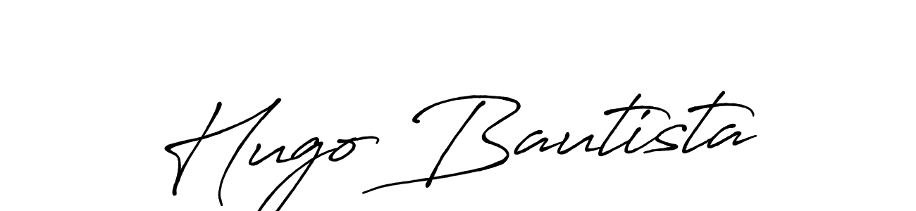 Also You can easily find your signature by using the search form. We will create Hugo Bautista name handwritten signature images for you free of cost using Antro_Vectra_Bolder sign style. Hugo Bautista signature style 7 images and pictures png