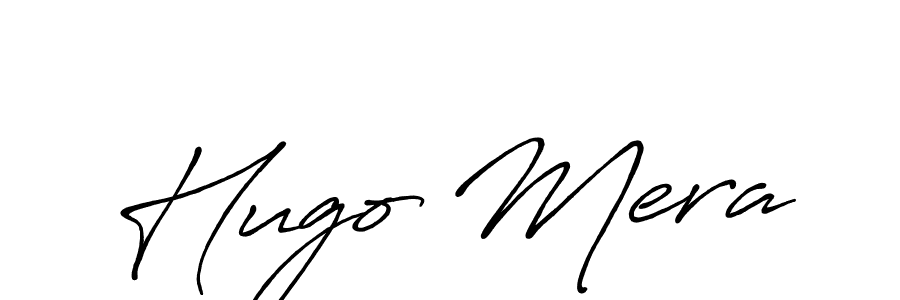 Once you've used our free online signature maker to create your best signature Antro_Vectra_Bolder style, it's time to enjoy all of the benefits that Hugo Mera name signing documents. Hugo Mera signature style 7 images and pictures png