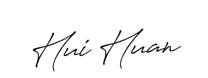 Also we have Hui Huan name is the best signature style. Create professional handwritten signature collection using Antro_Vectra_Bolder autograph style. Hui Huan signature style 7 images and pictures png